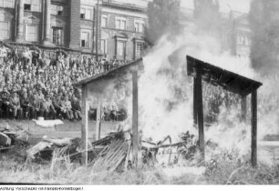 Dresden. Feuerwehr, Brandschutzübungen, Leitstelle, etc., Mai 1964
