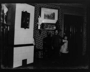 Ohne Titel (Hans und Walter Zille in der Wohnung)