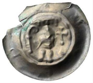 Fundmünze, Brakteat, 1243 -1272