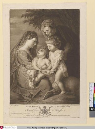 VIRGIN, JESUS, ELIZABETH & JOHN