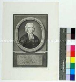 Porträt des Theologieprofessors Siegmund Friedrich Lorenz
