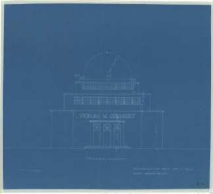 Ausstellungspavillon des Girardet Verlages
