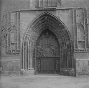 Stralsund. St.-Nikolai-Kirche, Westportal