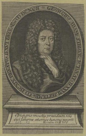 Bildnis des Georgius Adam Struve