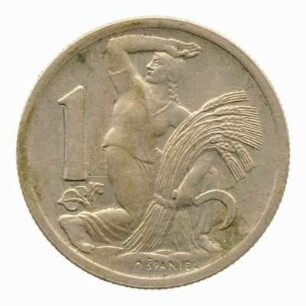 1 Krone Tschech. Republik 1946
