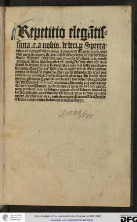 Repetitio capituli: A nobis De decimis