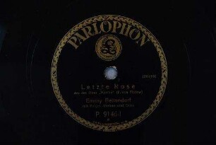 Letzte Rose : aus der Oper "Martha" / (F. von Flotow)