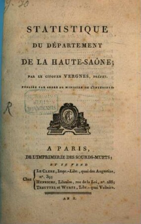 Statistique du Département de la Haute-Saône