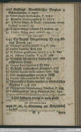Libri historiae civilis & iuris publ.