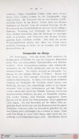 Wandgemälde des Albergo