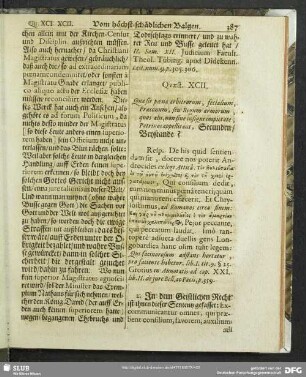Quaest. XCII. Quae sit poena arbitrorum, fecialium, ...