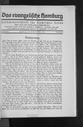 Totensonntag