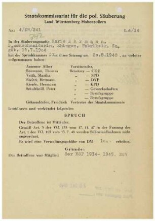 Ehrmann, Marie