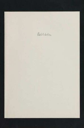 Habilitation