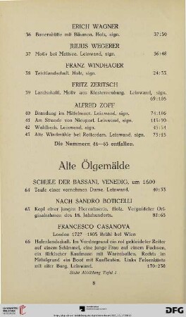 Alte Ölgemälde (Nr. 64-92)