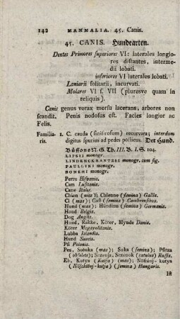 45. CANIS