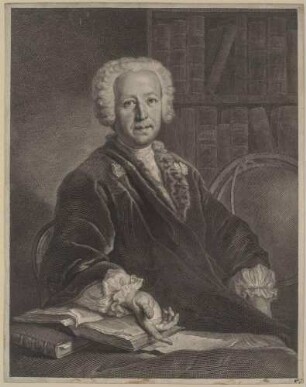 Bildnis Eller, Johann Theodor, Arzt, Naturwissenschaftler, Chemiker (1689-1760)