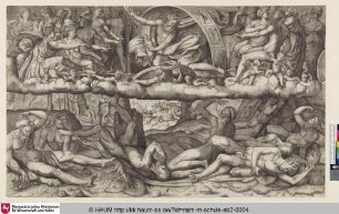 [Jupiter foudroyant les géants; Jupiter defeating the Giants; Jupiter besiegt die Giganten]