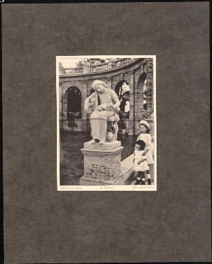 Märchenbrunnen, Berlin-Friedrichshain: Tafel 24: Skulptur Dornröschen (aus: Max Osborn, Der Märchenbrunnen am Friedrichshain zu Berlin)