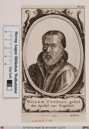 Bildnis William Tyndale (Tindale)