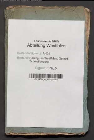 Protokoll des Landgräfl. Hessischen Gerichts (lückenhaft)