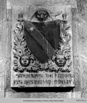 Wappenstein des Stefano di Firidolfi - Wappenstein des Stefano di Firidolfi