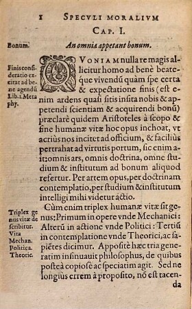 Specvlvm Qvaestionvm Moralivm, In Vniversam Aristotelis Philosophi summi Ethicen
