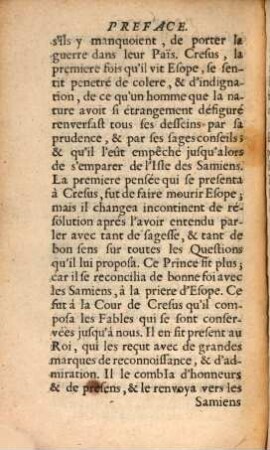Les fables d'Esope Phrigien, avec celles de Philelphe. 1. (1703). - 9 Bl., CXXXV, 287 S.