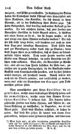 Koriäken; ansässige und nomadische