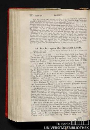 28. Von Tarragona über Reus nach Lérida.