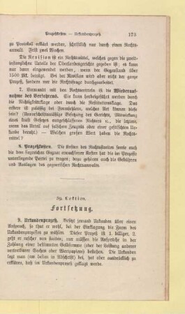 39. Lektion. Fortsetzung