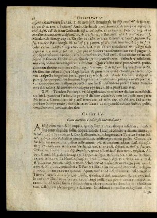Caput IV. Cum quibus Foedus sit ineundum?