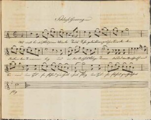 Noten: SchlussGesang