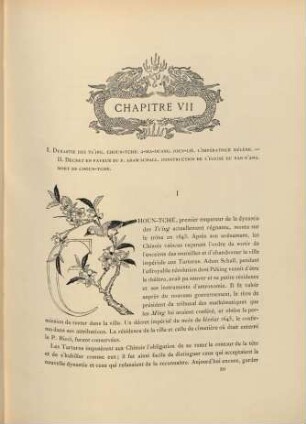 Chapitre VII. Dynastie des Ts'ing ...