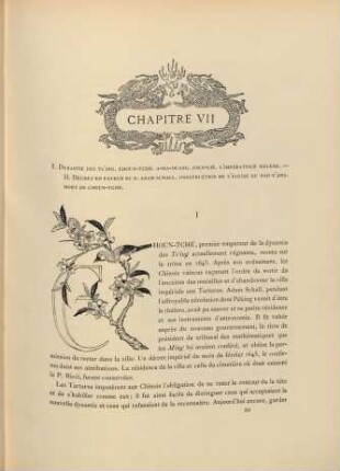 Chapitre VII. Dynastie des Ts'ing ...