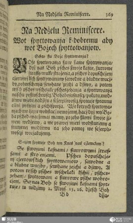 Na Nedżelu Reminiscere