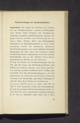 Kaffeewirkung bei Herzkrankheiten