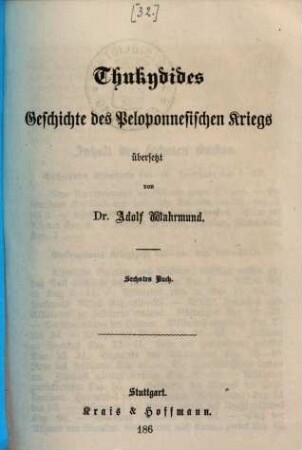 Geschichte des Peloponnesischen Kriegs, 6.
