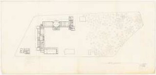 Krankenhaus: Grundriss KG (von Inv.Nr. 8702)