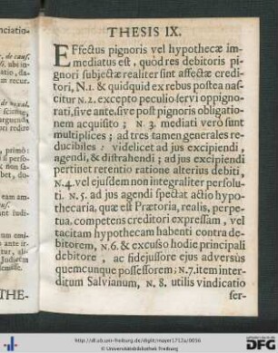 Thesis IX.