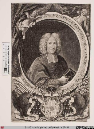 Bildnis Johann Philipp (Reichsgraf von Lamberg), 1689-1712 Fürstbischof von Passau