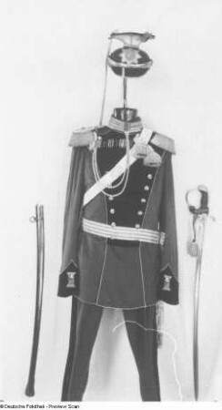 Friedensuniform des ersten Kgl. Sächs. Ulanen-Regiments Nr. 17