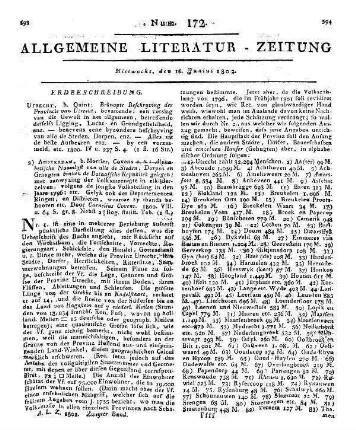 1802: Allgemeine Literatur-Zeitung