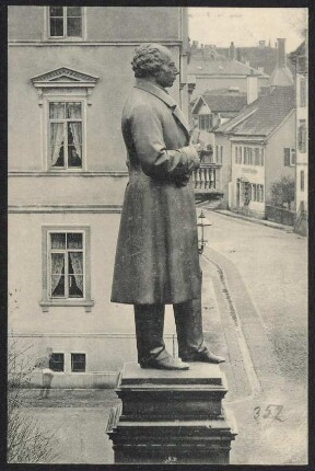 352, Tübingen, Uhland-Denkmal.