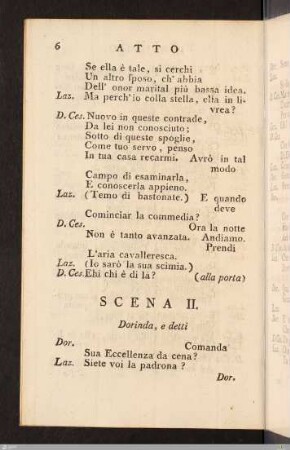 Atto Primo: Scena II.