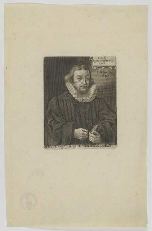 Bildnis des Iosuae Wegelin