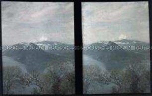 Blick vom Monte Brè auf den Luganer See