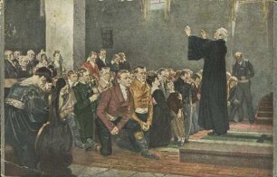 Einsegnung der Freiwilligen im Jahre 1813. [R]