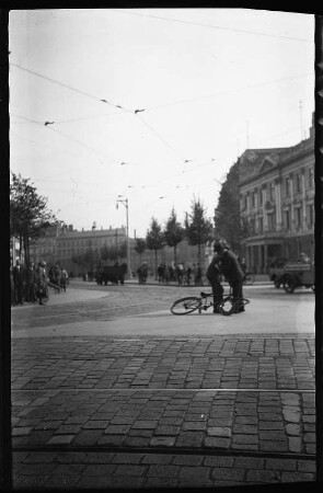 Fahrradunfall auf dem Leipziger Roßplatz