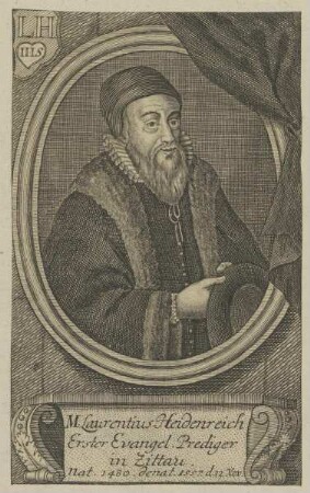 Bildnis des Laurentius Heidenreich